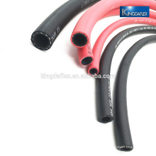 stretch double textile braided rubber air hose flexible pipe